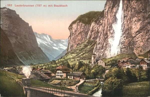 Lauterbrunnen BE Staubbach