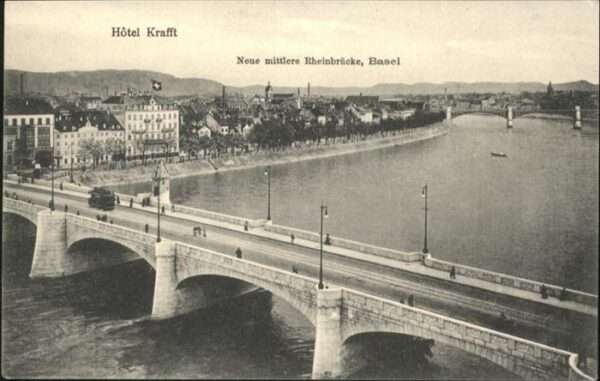 Basel BS Hotel Krafft Rheinbrücke