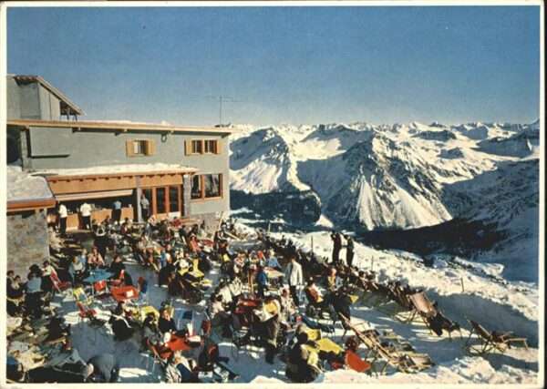 Arosa GR Weisshorngipfel Restaurant