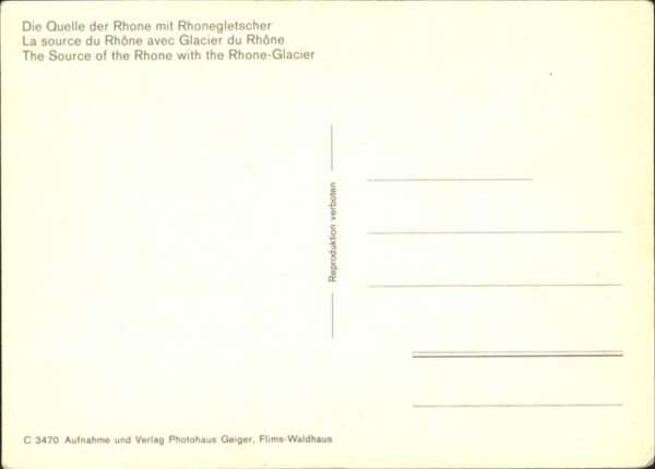 Rhonegletscher Glacier du Rhone – Bild 2