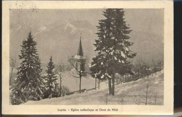 Leysin Eglise Dent du Midi