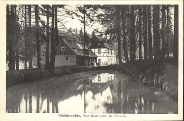 Bodenbach-Tetschen Boehmen Königsmühle