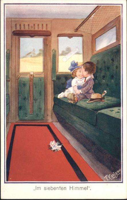Baby Nursery Bebe Poesie Zug Himmel