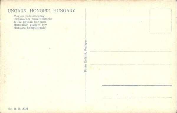 Trachten Ungarn Bauer – Bild 2