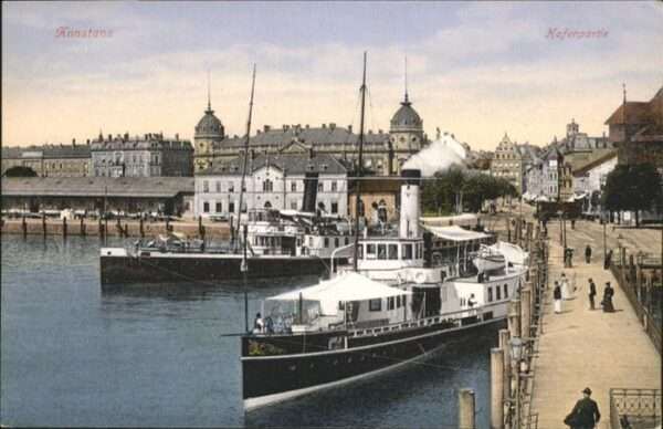Dampfer Binnenschifffahrt Konstanz Hafen