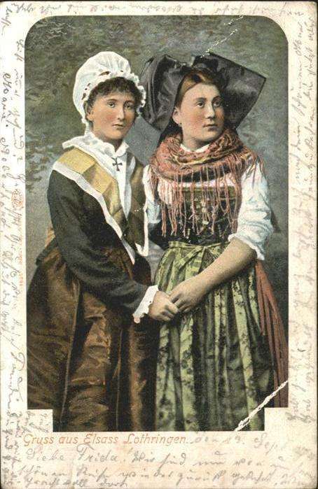 Trachten Alsace Elsass Lothringen