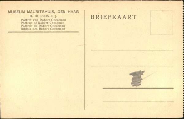Gemaelde Den Haag H. Holbein Robert Chesemann Vo – Bild 2