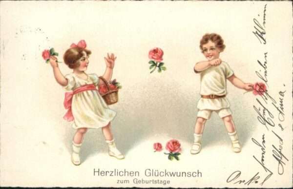 Geburtstag Kinder Rosen