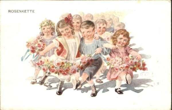 Tanzen Kinder Rosenkette