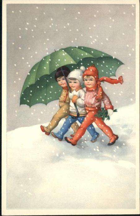 Baby Nursery Bebe Schnee Schirm