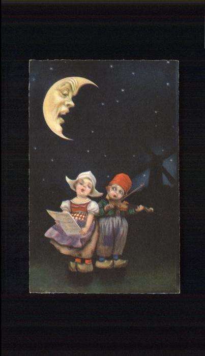 Trachten Holland Kinder Mond