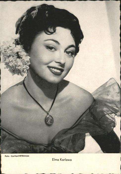 Schauspieler Elma Karlowa