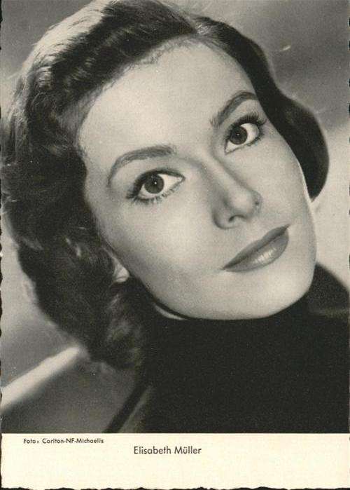 Schauspieler Elisabeth Müller