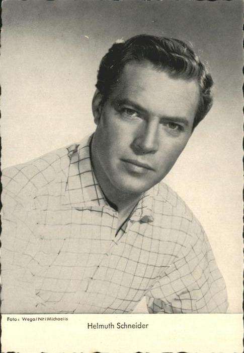 Schauspieler Helmuth Schneider