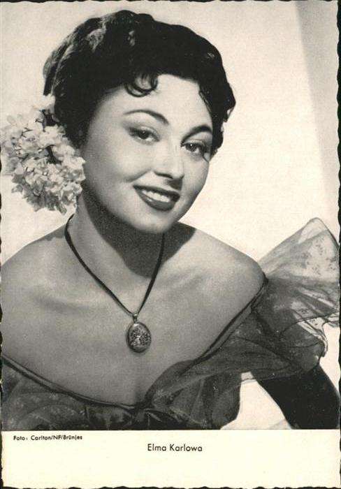 Schauspieler Elma Karlowa