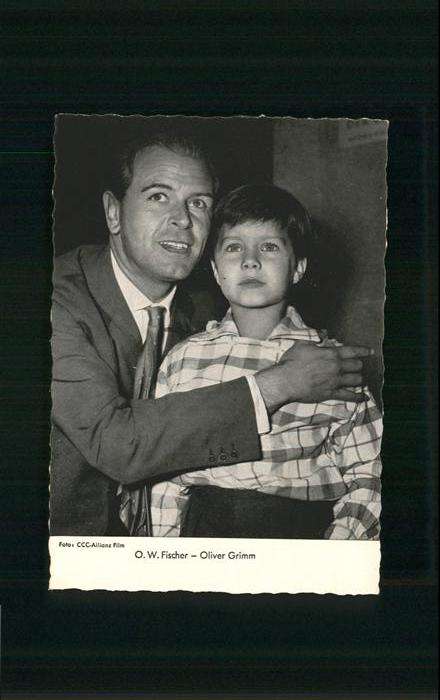 Schauspieler O. W. Fischer Oliver Grimm