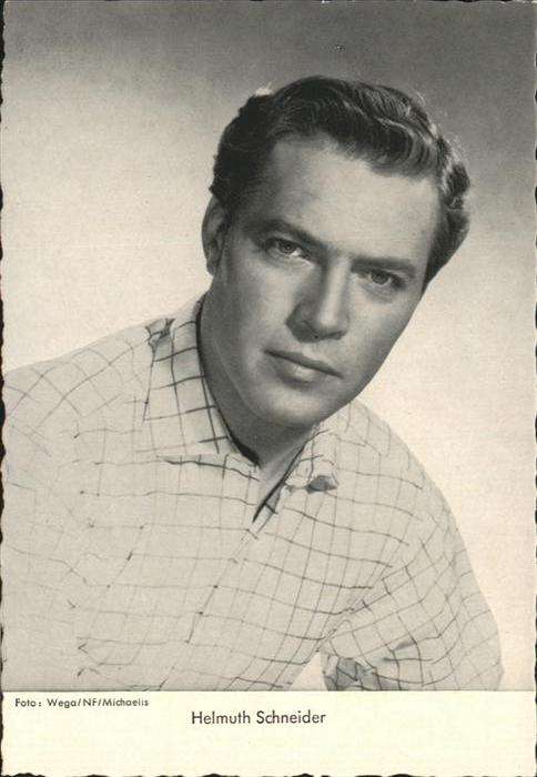 Schauspieler Helmuth Schneider