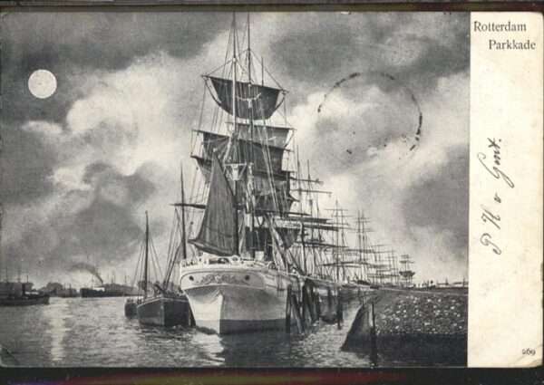Schiffe Ships Navires Rotterdam Parkkade