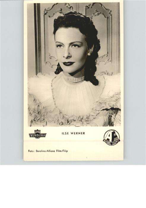 Schauspieler Ilse Werner