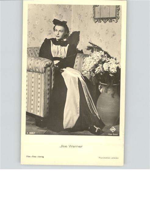 Verlag Film-Foto-Verlag Nr. Jlse Werner A 3589/1