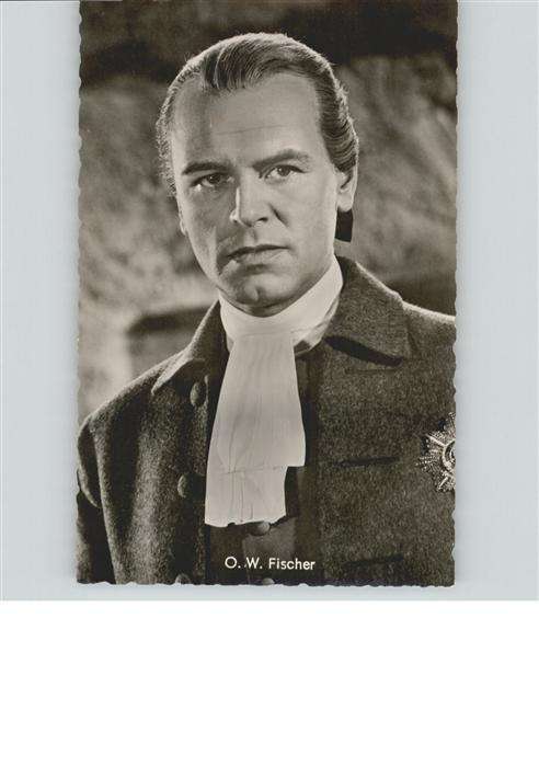 Schauspieler O. W. Fischer