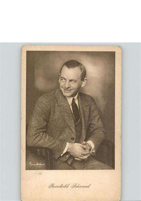 Schauspieler Reinhold Schünzel