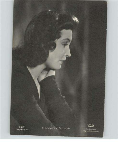 Verlag Film-Foto-Verlag Nr. Hannelore Schroth G 231