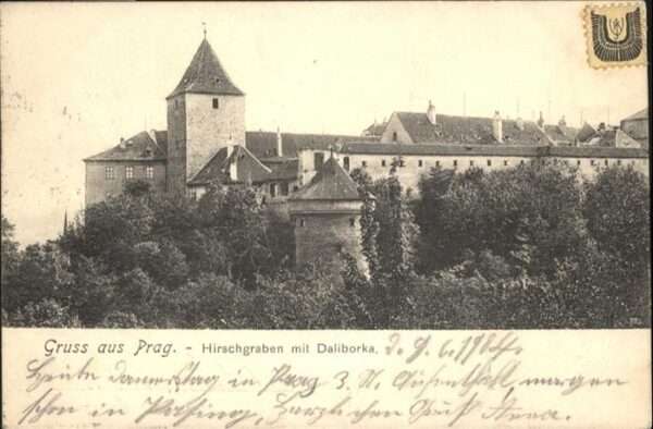 Prag Prahy Prague Hirschgraben Daliborka