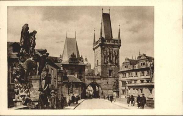 Prag Prahy Prague Kleinseitner Brückentürme