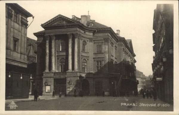 Prag Prahy Prague Stavovske divadio