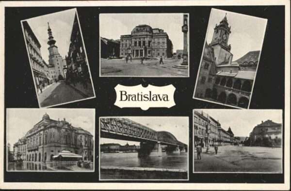 Bratislava Pressburg Pozsony