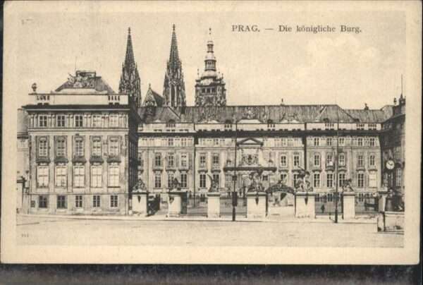 Prag Prahy Prague Burg
