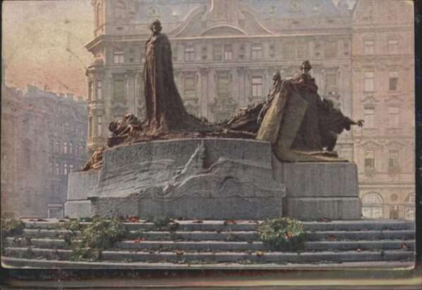 Prag Prahy Prague Monument Hus