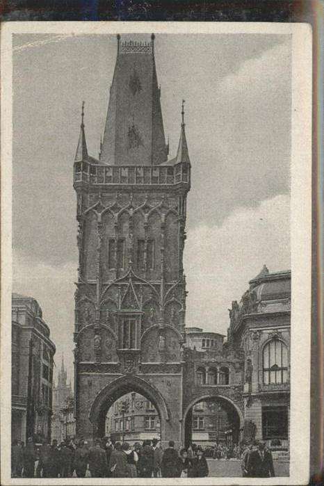 Prag Prahy Prague Pulverturm