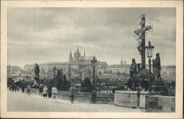 Prag Prahy Prague Karlsbrücke