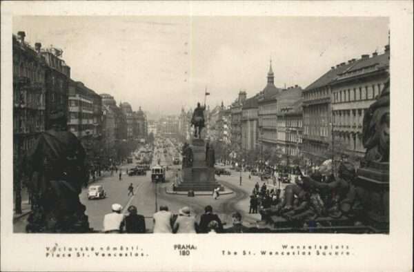 Prag Prahy Prague Wenzelsplatz