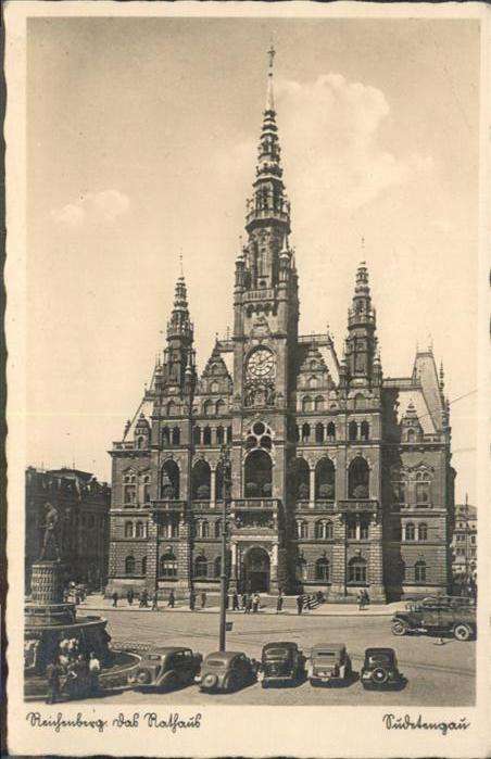 Reichenberg Liberec Boehmen Rathaus