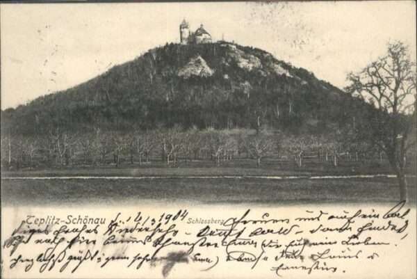 Teplitz-Schoenau Teplice Schlossberg