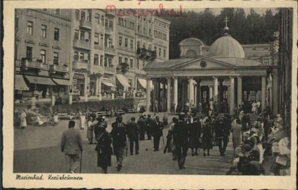 Marienbad Tschechien Boehmen Kreuzbrunnen