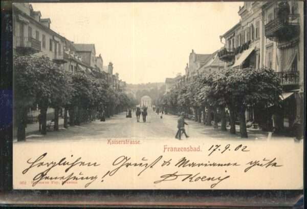Franzensbad Kaiserstrasse