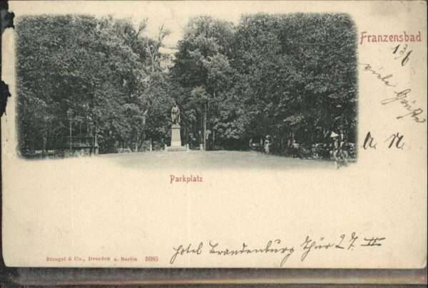 Franzensbad Parkplatz