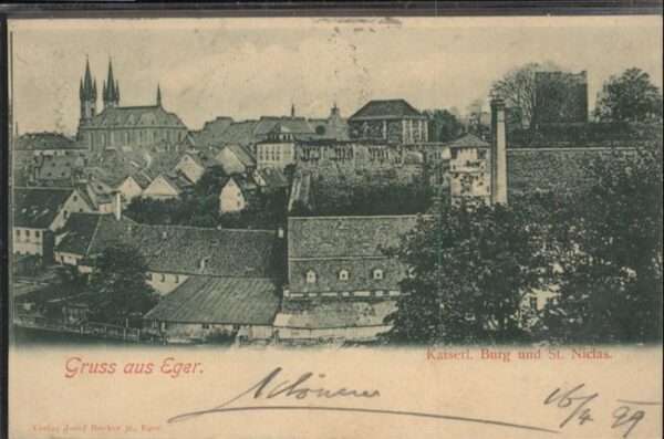 Eger Cheb Tschechien Burg St Niclas