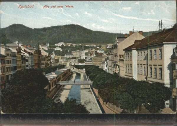 Karlsbad Eger Alte und neue Wiese