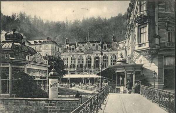 Karlsbad Eger Pupps Cafe Salon