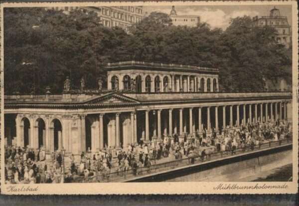 Karlsbad Eger Mühlbrunnenkolonnade