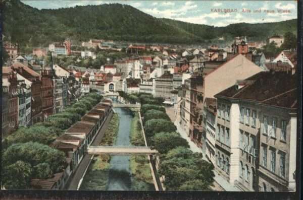 Karlsbad Eger Alte und neue Wiese