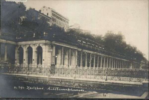 Karlsbad Eger Mühlbrunnen Kolonnade