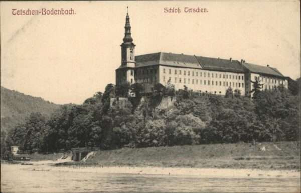 Tetschen-Bodenbach Boehmen Schloss Tetschen