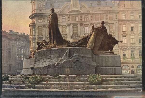 Prag Prahy Prague Monument Hus