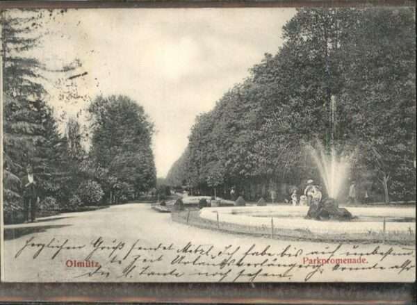 Olmuetz Olomouc Parkpromenade
